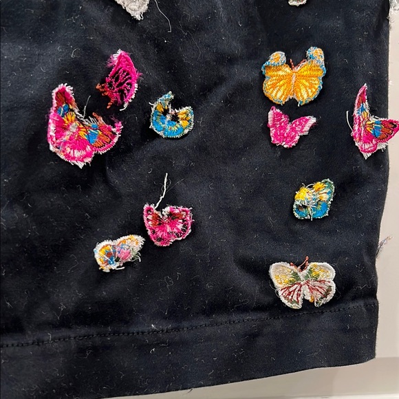 Floral Black Mini Dress plus size - Picture 2 of 5